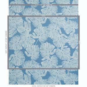 Schumacher Del Coco Wallpaper 5011630 / Marine