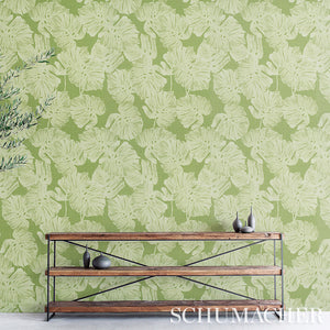 Schumacher Del Coco Sisal Wallpaper 5011641 / Sand