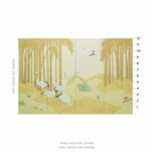 Load image into Gallery viewer, Schumacher Yashinoki Crane Wallpaper 5011700 / Gold