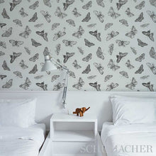 Load image into Gallery viewer, Schumacher Burnell Butterfly Wallpaper 5011740 / Ivory