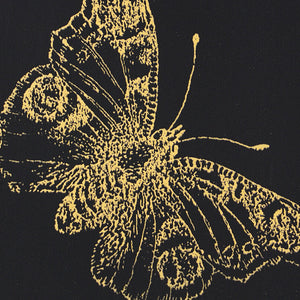 Schumacher Burnell Butterfly Wallpaper 5011742 / Black