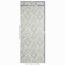 Load image into Gallery viewer, Schumacher Dedra Damask Wallpaper 5011762 / Sand &amp; Grey