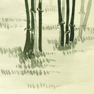 Schumacher Kanji Sisal Wallpaper 5011780 / Ink