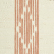 Load image into Gallery viewer, Schumacher Sequoia Stripe Sisal Wallpaper 5011810 / Russet