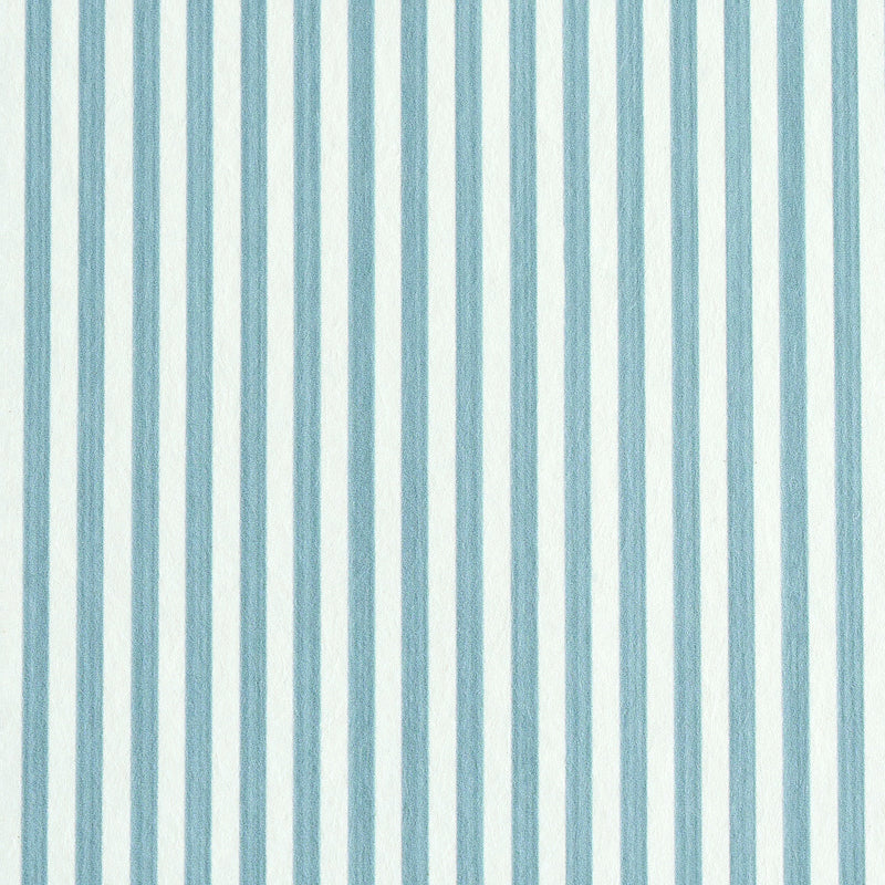 Schumacher Edwin Stripe Narrow Wallpaper 5011865 / Slate