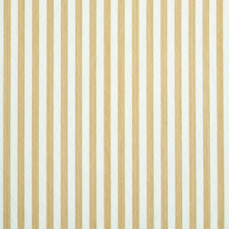 Schumacher Edwin Stripe Narrow Wallpaper 5011872 / Wheat
