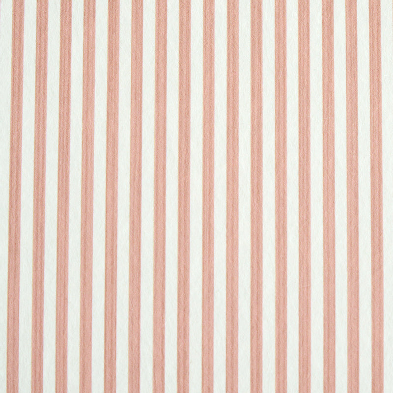 Schumacher Edwin Stripe Narrow Wallpaper 5011875 / Pink