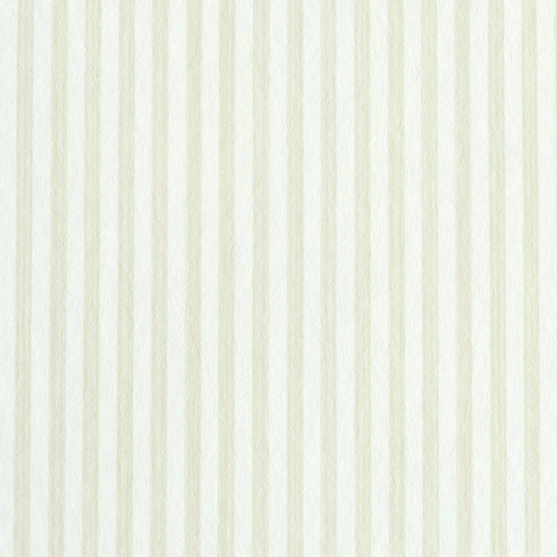 Schumacher Edwin Stripe Narrow Wallpaper 5011877 / Naturelle