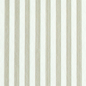 Schumacher Edwin Stripe Narrow Wallpaper 5011878 / Linen