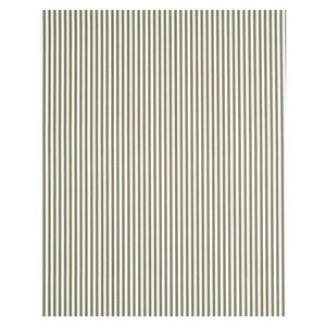 Schumacher Edwin Stripe Narrow Wallpaper 5011879 / Mushroom