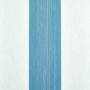 Schumacher Edwin Stripe Medium Wallpaper 5011884 / Ocean