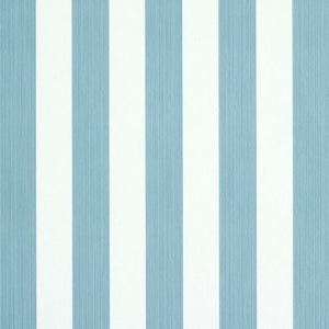 Schumacher Edwin Stripe Medium Wallpaper 5011885 / Slate