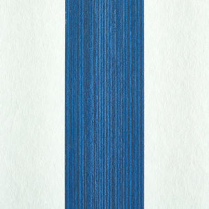 Schumacher Edwin Stripe Medium Wallpaper 5011887 / Navy