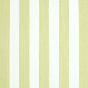 Schumacher Edwin Stripe Medium Wallpaper 5011888 / Citron