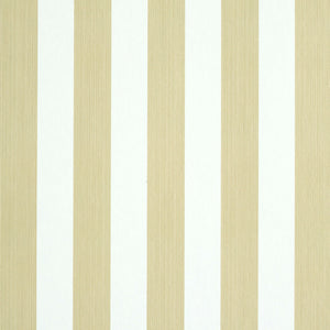 Schumacher Edwin Stripe Medium Wallpaper 5011891 / Sand