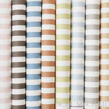 Load image into Gallery viewer, Schumacher Edwin Stripe Medium Wallpaper 5011893 / Butternut