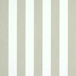 Schumacher Edwin Stripe Medium Wallpaper 5011898 / Linen