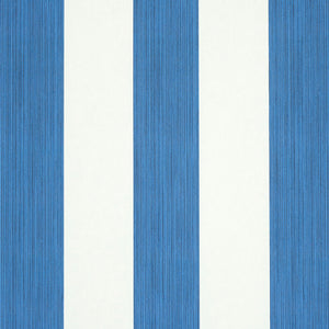 Schumacher Edwin Stripe Wide Wallpaper 5011907 / Navy