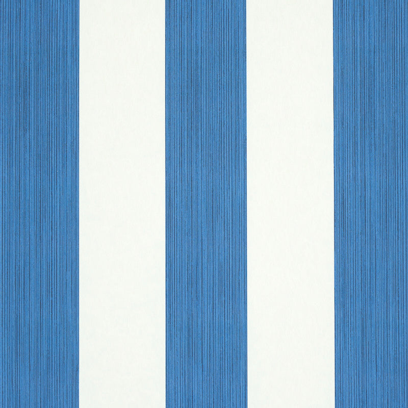 Schumacher Edwin Stripe Wide Wallpaper 5011907 / Navy