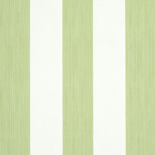 Schumacher Edwin Stripe Wide Wallpaper 5011909 / Leaf