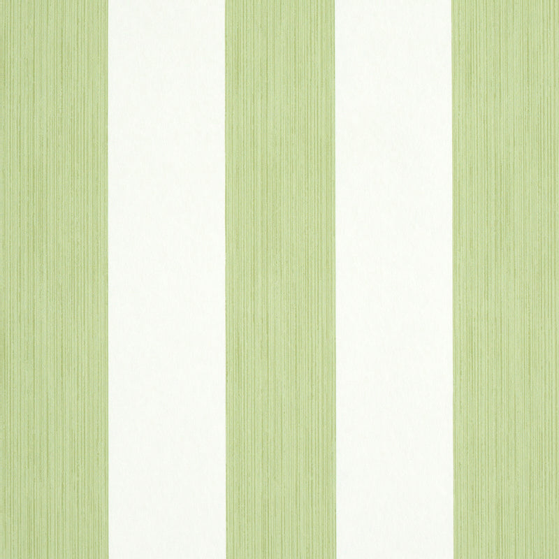 Schumacher Edwin Stripe Wide Wallpaper 5011909 / Leaf