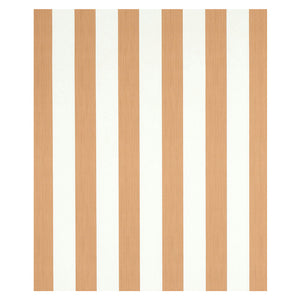 Schumacher Edwin Stripe Wide Wallpaper 5011913 / Butternut