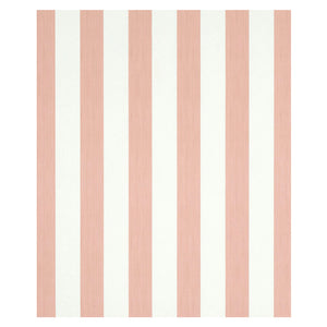 Schumacher Edwin Stripe Medium Wallpaper 5011915 / Pink