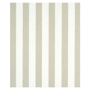 Schumacher Edwin Stripe Wide Wallpaper 5011918 / Linen