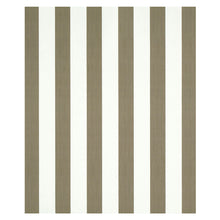 Load image into Gallery viewer, Schumacher Edwin Stripe Wide Wallpaper 5011919 / Mushroom