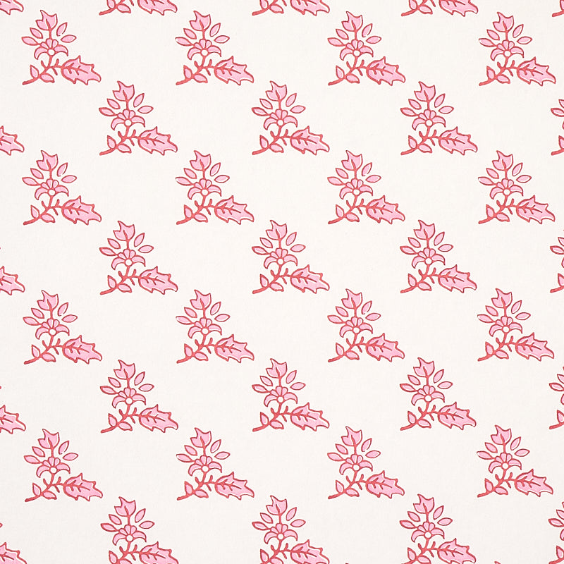 Schumacher Torbay Wallpaper 5011922 / Pink