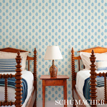 Load image into Gallery viewer, Schumacher Aditi Wallpaper 5011930 / Blue