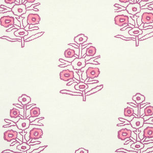 Schumacher Aditi Wallpaper 5011932 / Pink