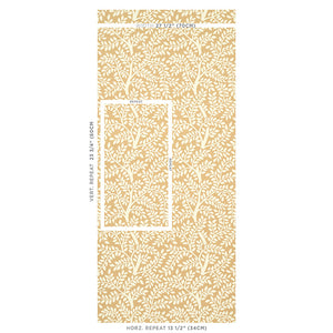 Schumacher Temple Garden II Wallpaper 5011961 / Sand