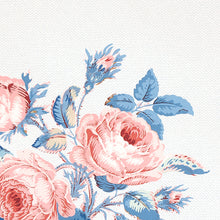 Load image into Gallery viewer, Schumacher Loudon Rose Wallpaper 5012032 / Rose &amp; Blue