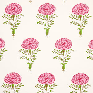 Schumacher Marigold Wallpaper 5012070 / Pink