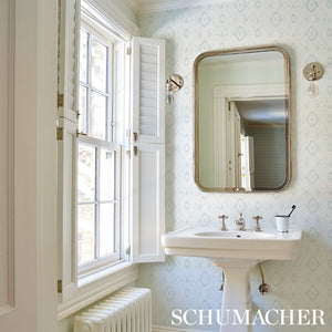 Schumacher Tabitha Wallpaper 5012201 / Quiet Pink