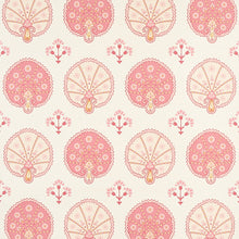 Load image into Gallery viewer, Schumacher Chamba Crown Sisal Wallpaper 5012281 / Pink