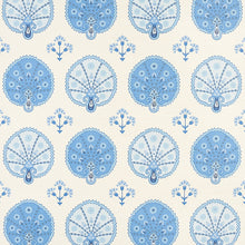 Load image into Gallery viewer, Schumacher Chamba Crown Sisal Wallpaper 5012282 / Blue