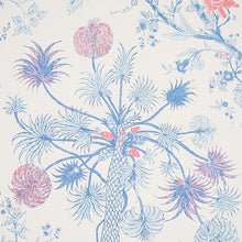 Load image into Gallery viewer, Schumacher Amaltas Panel Wallpaper 5012330 / Blue &amp; Red