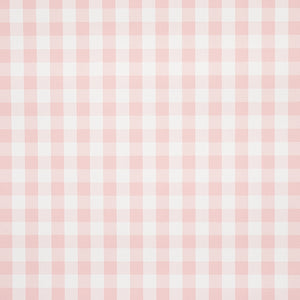 Schumacher Willa Check Wallpaper 5012364 / Pink