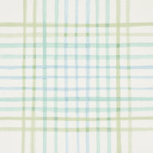 Load image into Gallery viewer, Schumacher Minerva Plaid Wallpaper 5012370 / Peacock