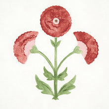 Load image into Gallery viewer, Schumacher Saranda Flower Wallpaper 5012410 / Cardinal