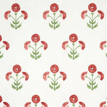 Load image into Gallery viewer, Schumacher Saranda Flower Wallpaper 5012410 / Cardinal