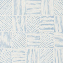 Load image into Gallery viewer, Schumacher Katama Wallpaper 5012421 / Blue On Ivory