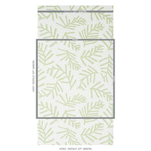 Load image into Gallery viewer, Schumacher Tiah Cove Wallpaper 5012450 / Sage Leaf