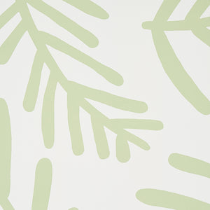 Schumacher Tiah Cove Wallpaper 5012450 / Sage Leaf