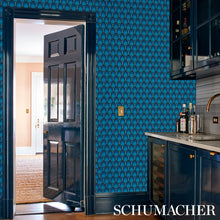Load image into Gallery viewer, Schumacher Dawnridge Wallpaper 5012521 / Peacock