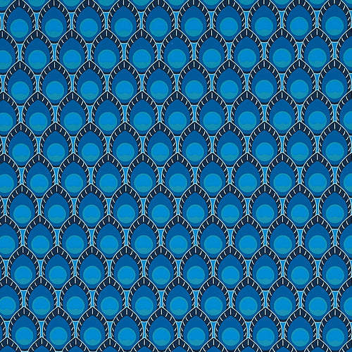 Schumacher Dawnridge Wallpaper 5012521 / Peacock