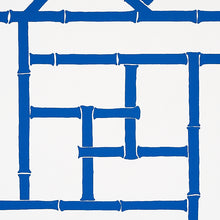 Load image into Gallery viewer, Schumacher Trellis Wallpaper 5012570 / Indigo