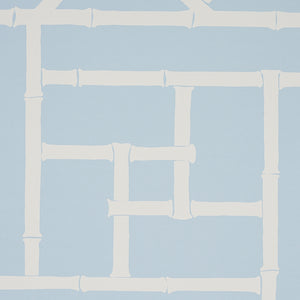 Schumacher Trellis Wallpaper 5012573 / Sky Blue